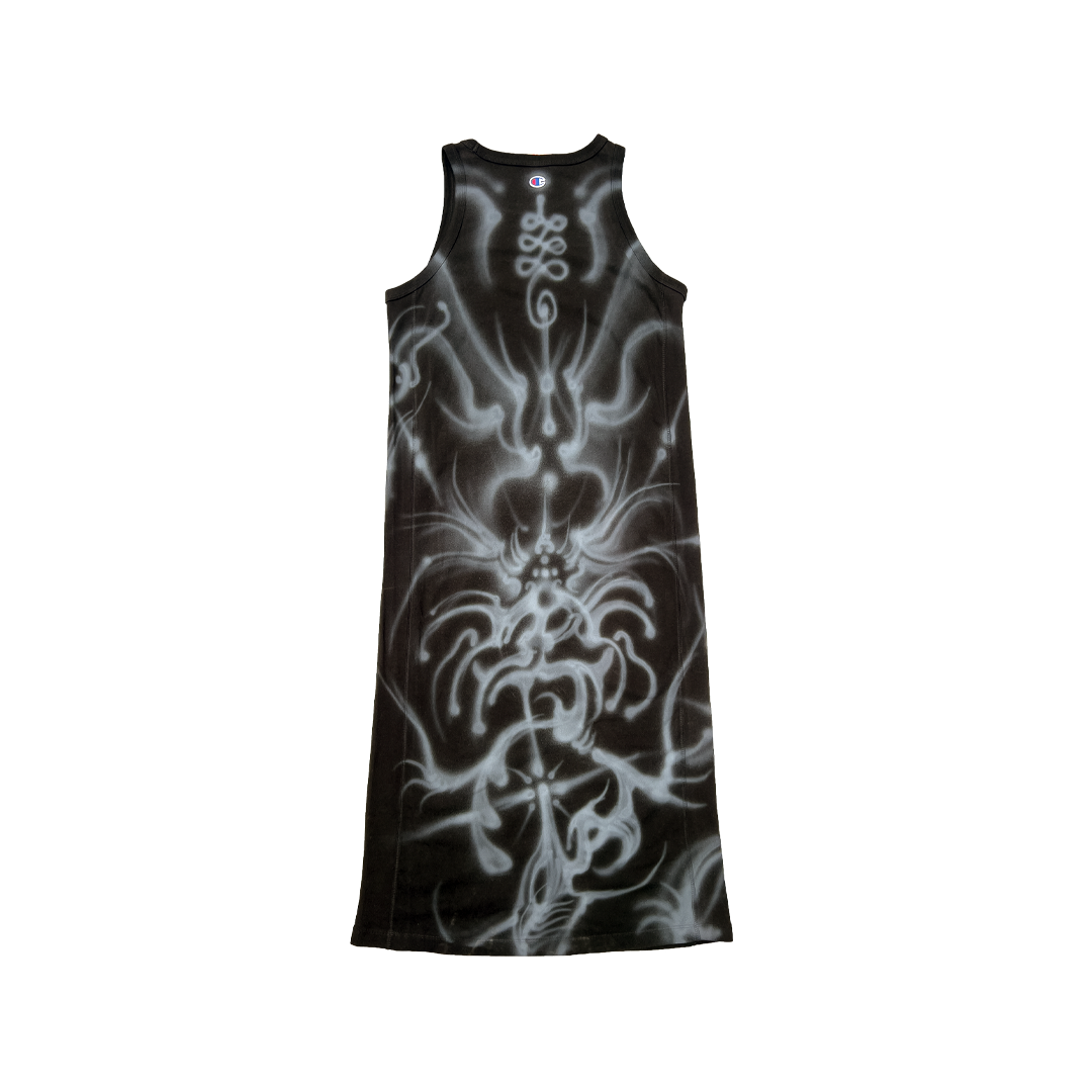 nocturnal bloom dress