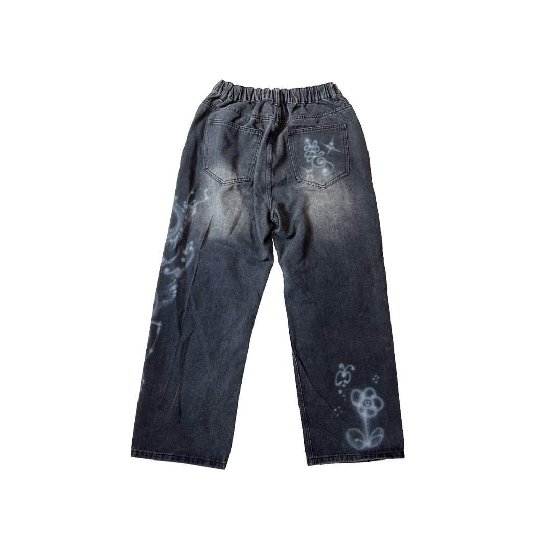 Starry Flower jean