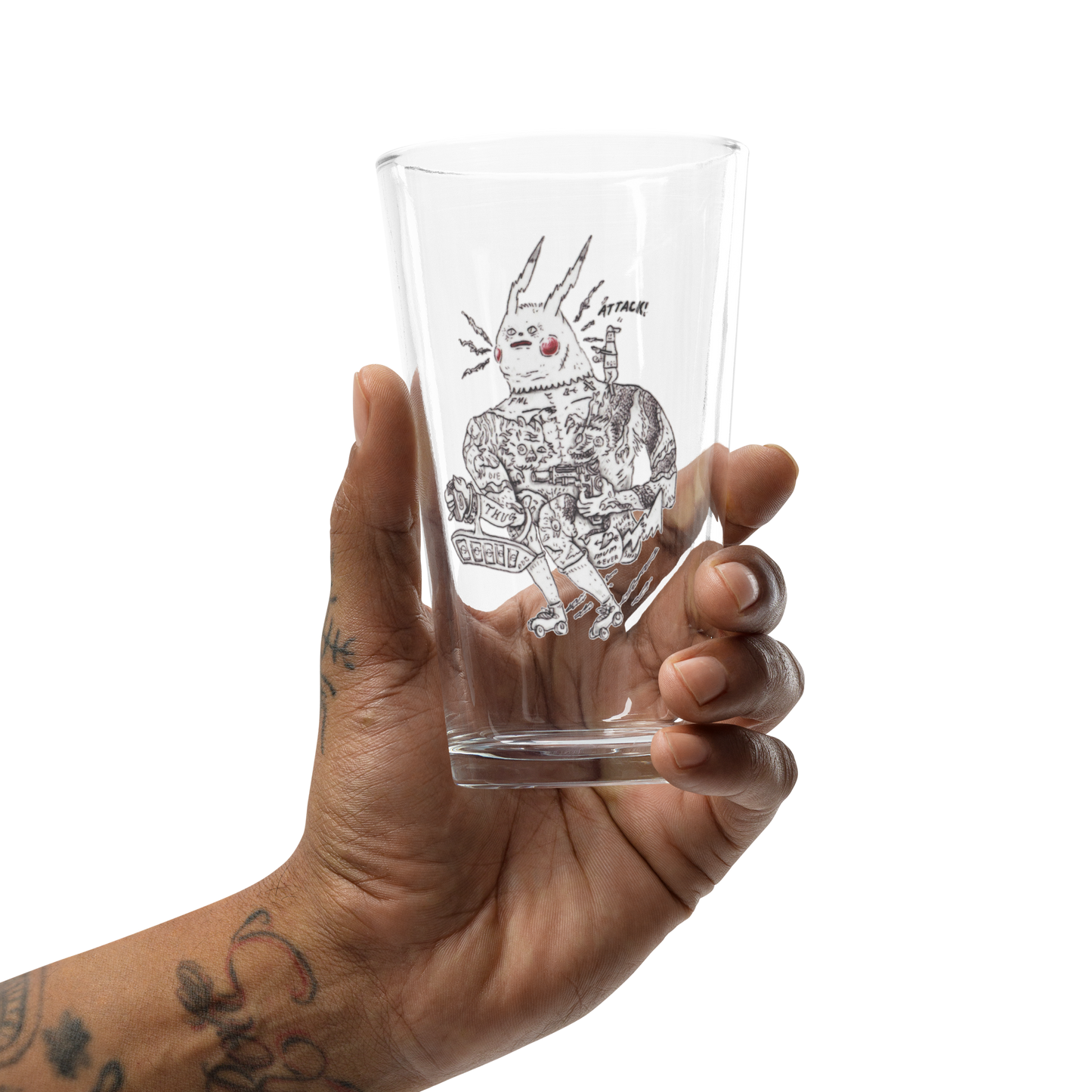 attack ! glass